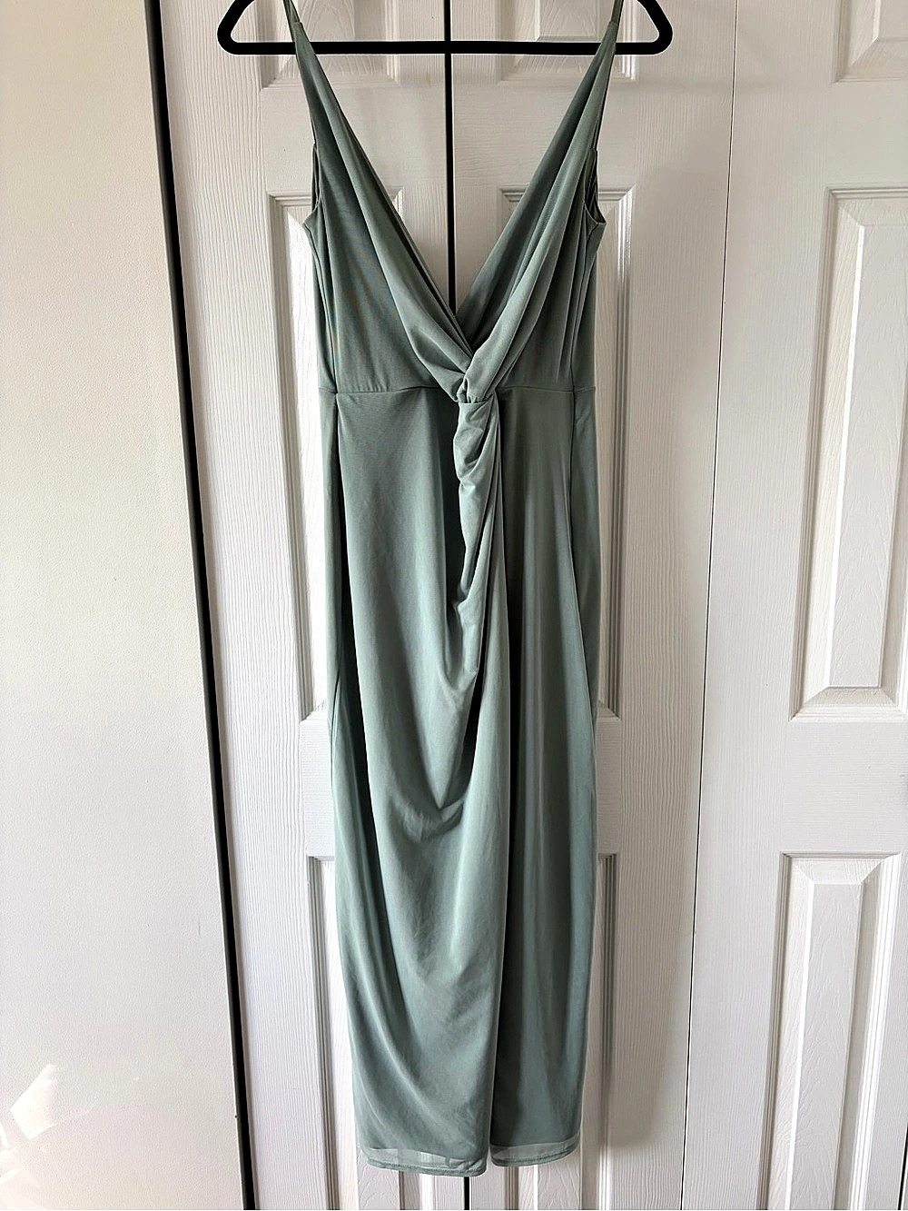 Abercrombie & Fitch Green Midi Dress Like New